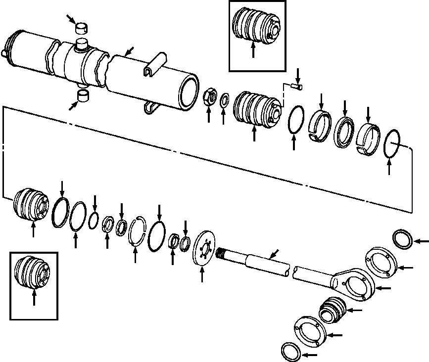 Сальниковая втулка 657 900 C1 KOMATSU