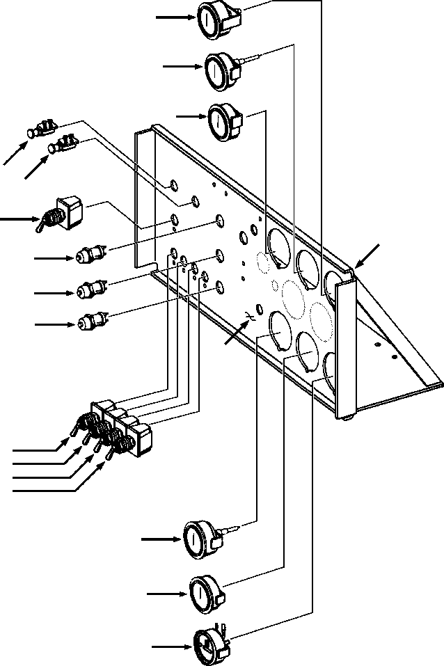 PRODUCT GRAPHIC, PANEL 728 565 C2 KOMATSU