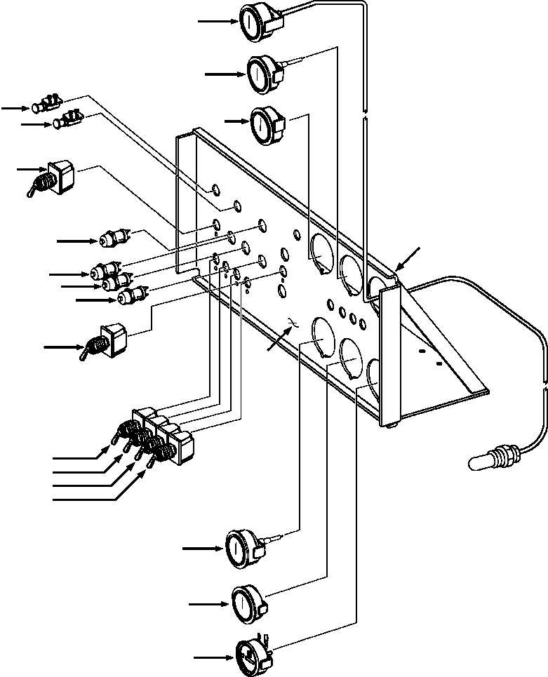 PRODUCT GRAPHIC, PANEL 1286 399 H1 KOMATSU
