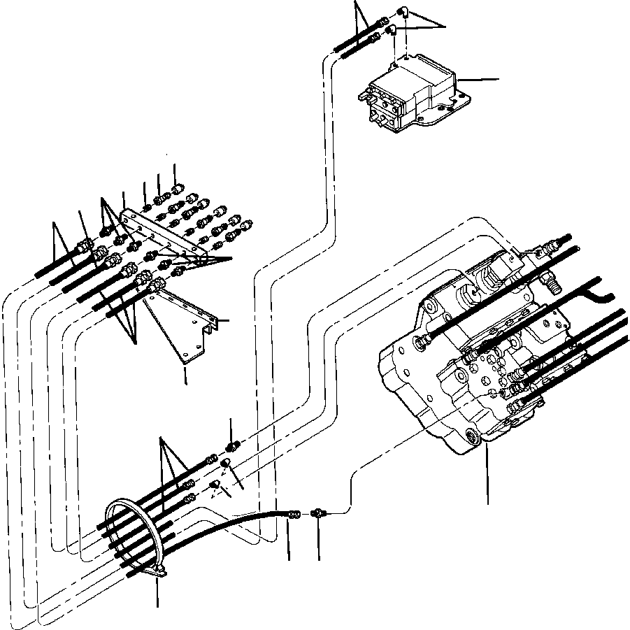 Монтажная пластина 727 944 C1 KOMATSU