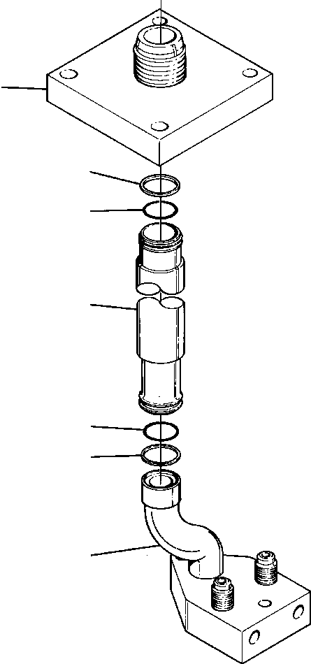 Кольцо уплотнительное 731 155 C1 KOMATSU