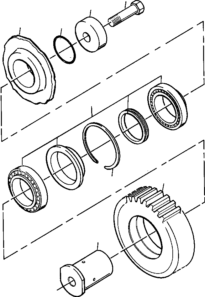 Уплотнительное кольцо круглого сечения 730 968 C1 KOMATSU