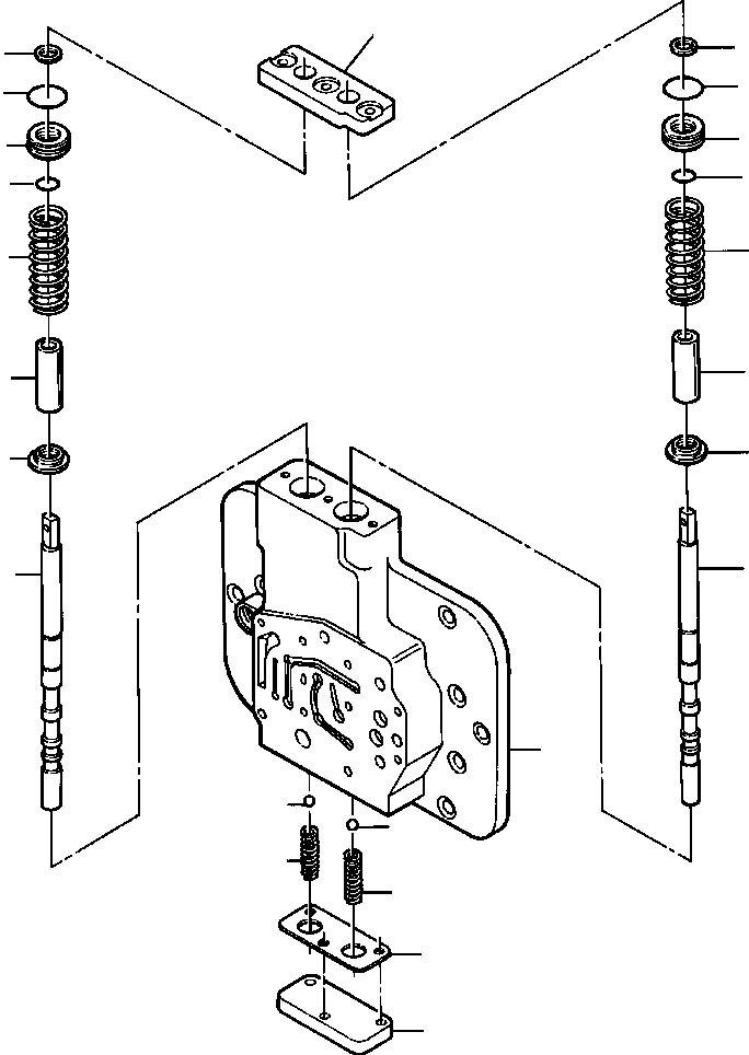 GASKET, REAR COVER 662 472 C1 KOMATSU