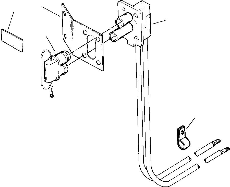 ATTACHMENT, CHARGING RECEPTACLE 1220 271 H91 KOMATSU