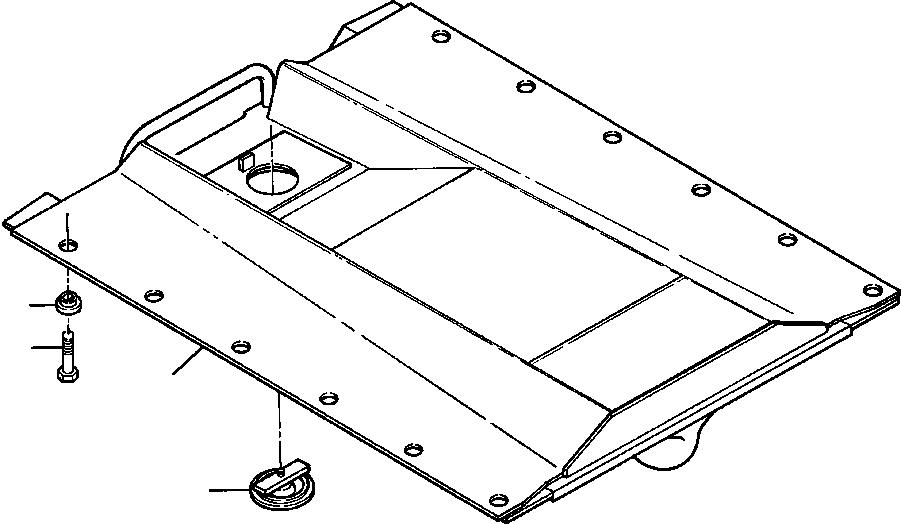 GUARD, CRANKCASE 727 403 C1 KOMATSU