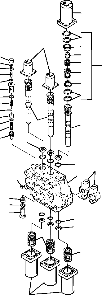 PACK ASSEMBLY, SPRING 1223 429 H1 KOMATSU
