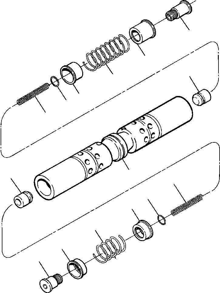 SPOOL ASSEMBLY, RIPPER (1223 195 H91) KOMATSU