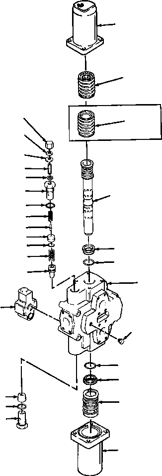 VALVE ASSEMBLY, ONE SPOOL 1221 248 H91 KOMATSU