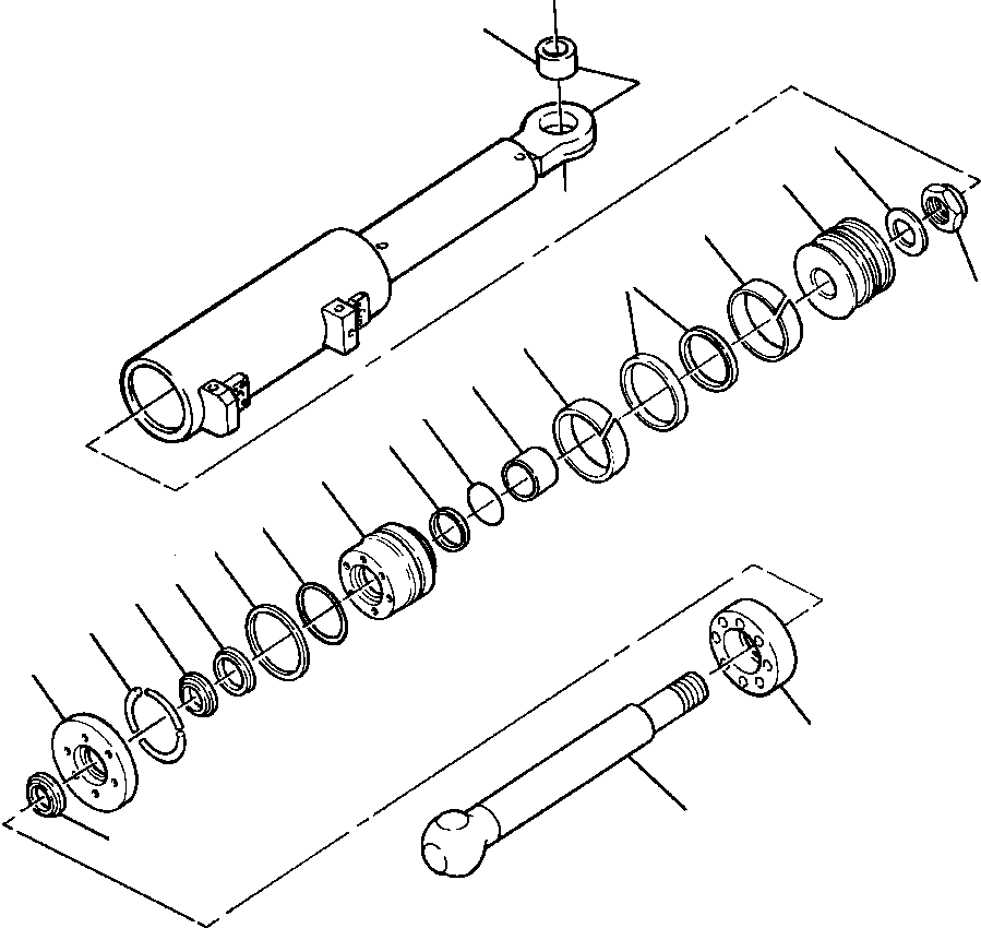 ROD, CYLINDER 731 511 C1 KOMATSU