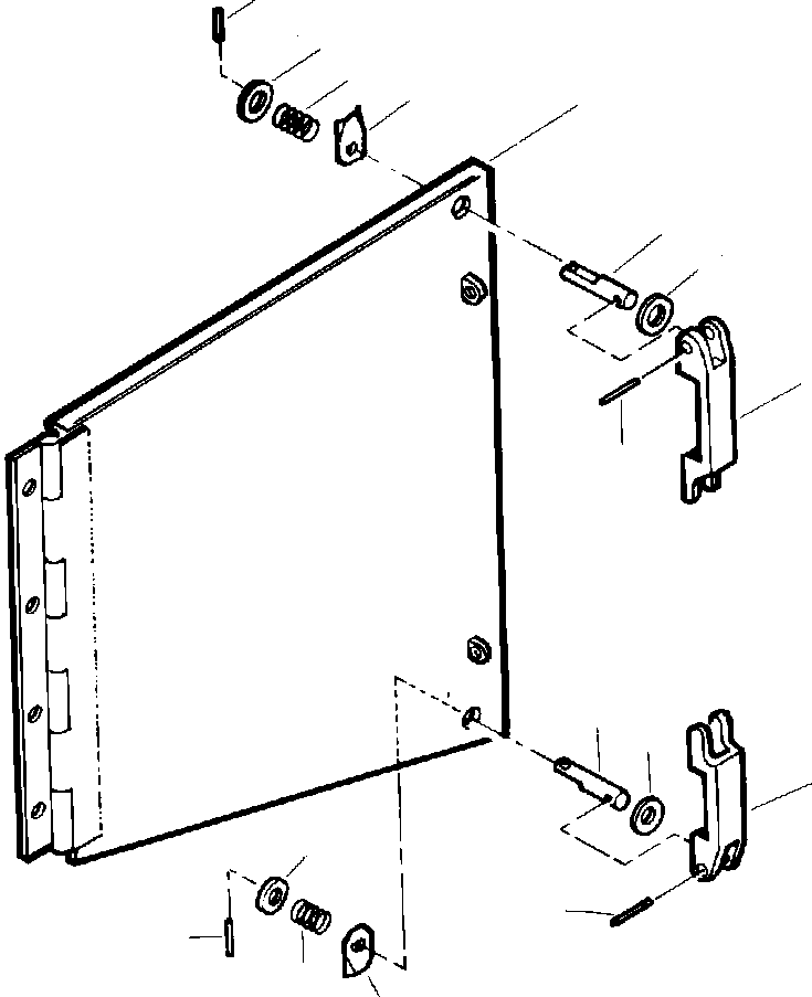 DOOR, SIDE 1206 770 H91 KOMATSU