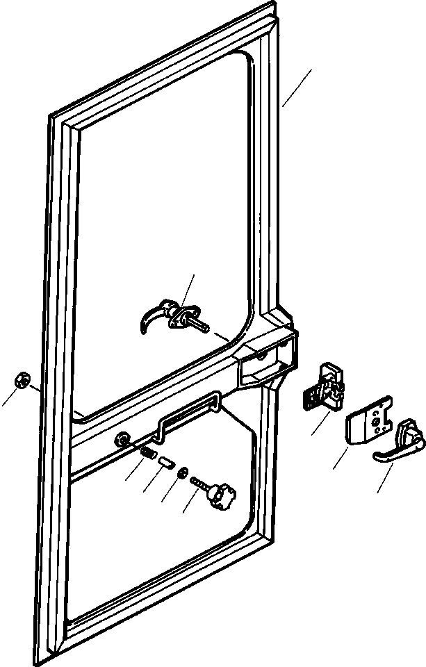 SPRING, TENSION 53 277 D KOMATSU