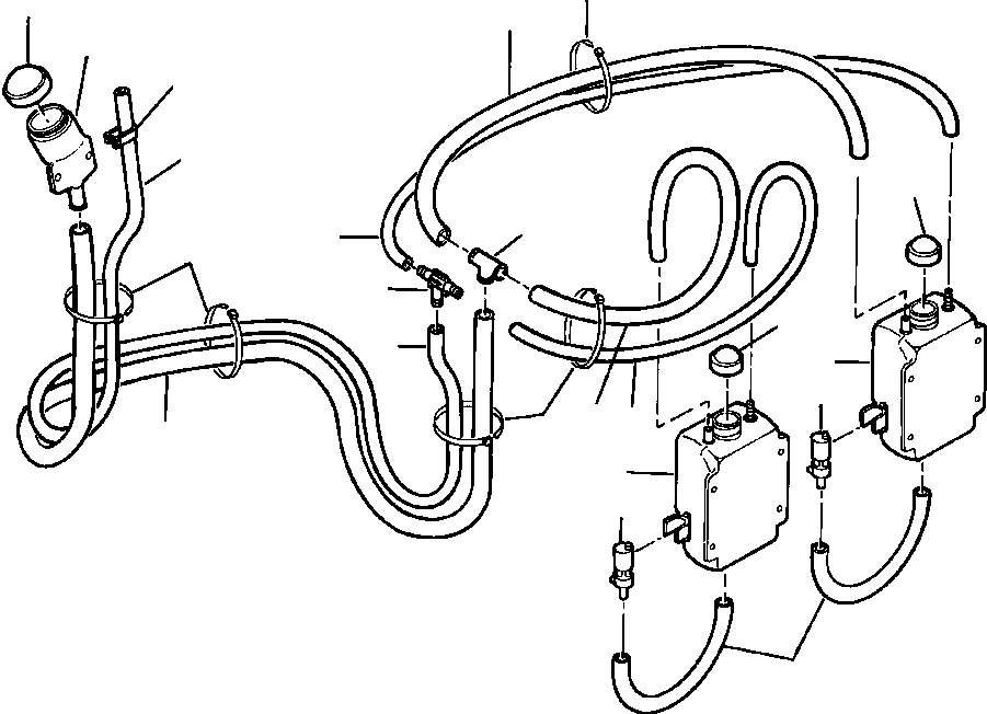 KIT, WASHER TANK (1221 660 H91) KOMATSU