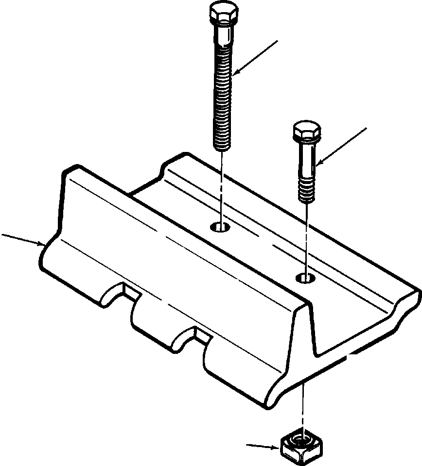SHOE, 660 MM TRACK 729 026 C2 KOMATSU