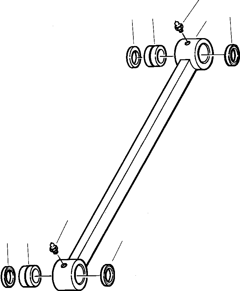 LINK ASSEMBLY, FIXED UPPER (1208 431 H91) KOMATSU