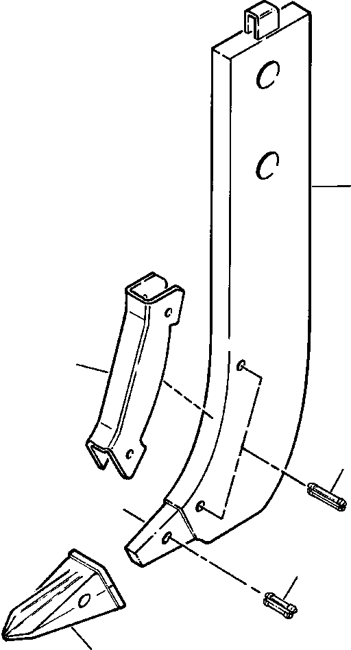 PIN, FLEX 730 084 C1 KOMATSU