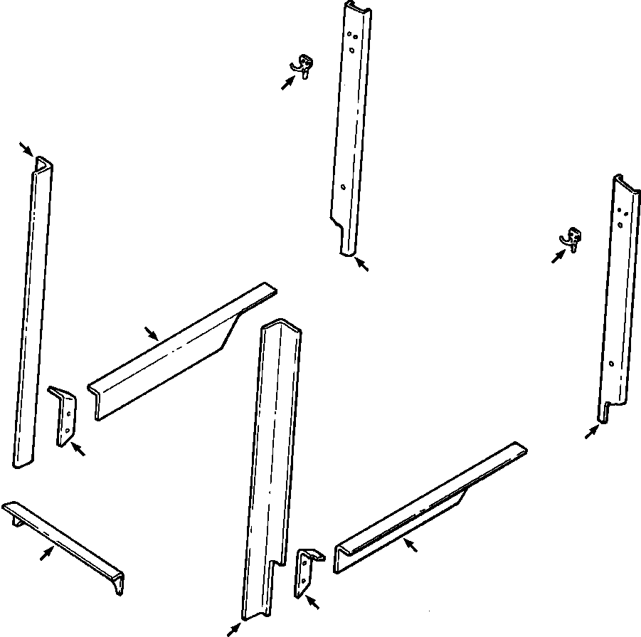 INSULATION, RIGHT REAR 1300 604 H1 KOMATSU