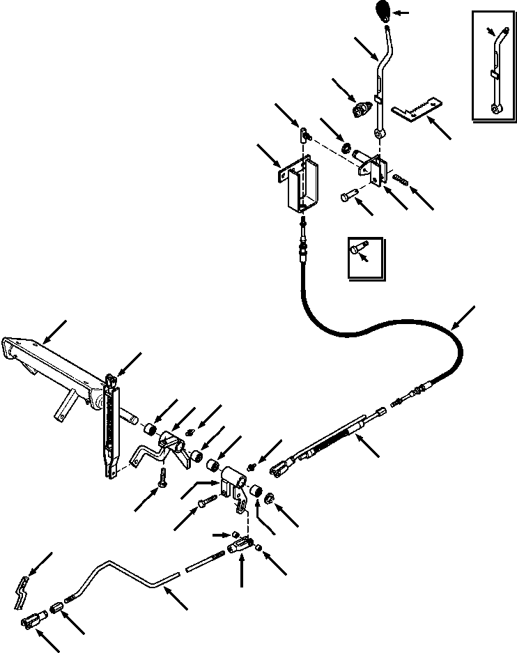 ENGINE CONTROLS (1266 975 H91) KOMATSU