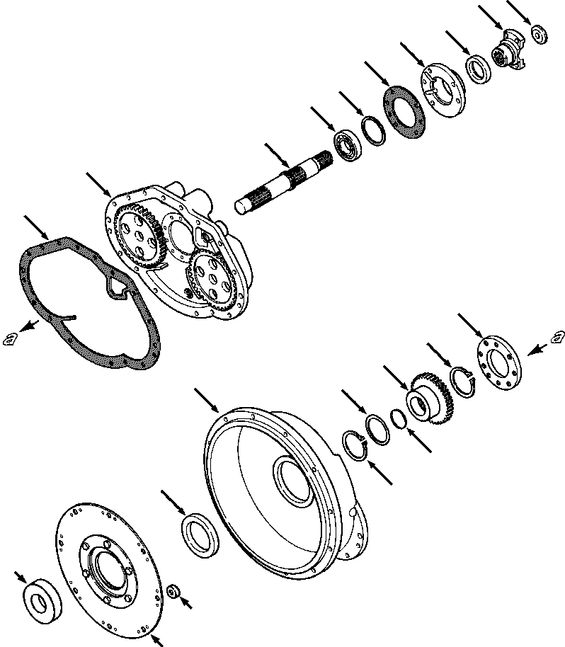 GEAR, SPUR 1269 809 H1 KOMATSU