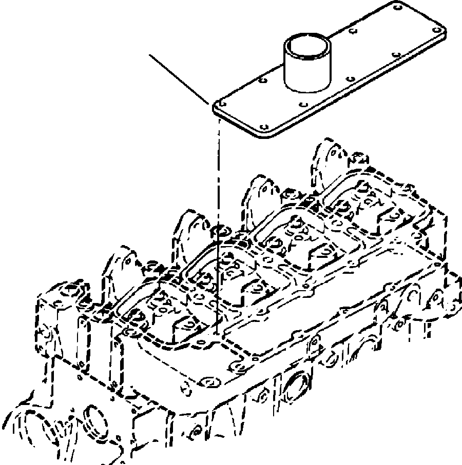 COVER, INTAKE MANIFOLD 6731-11-4510 KOMATSU