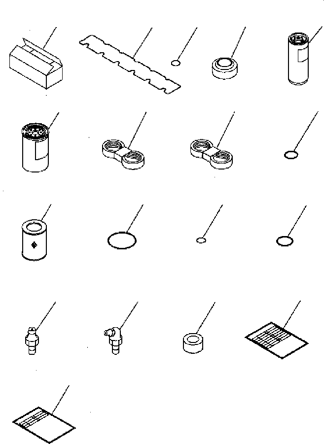 TABLE,ACCESSORY 207-98-71220 KOMATSU