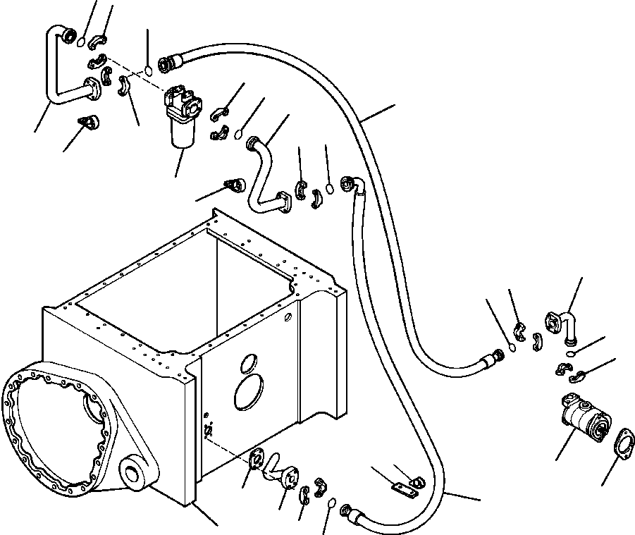 Прокладка 659 242 C2 KOMATSU