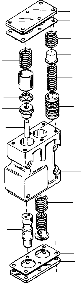 VALVE, RATE OF RISE 657 923 C96 KOMATSU