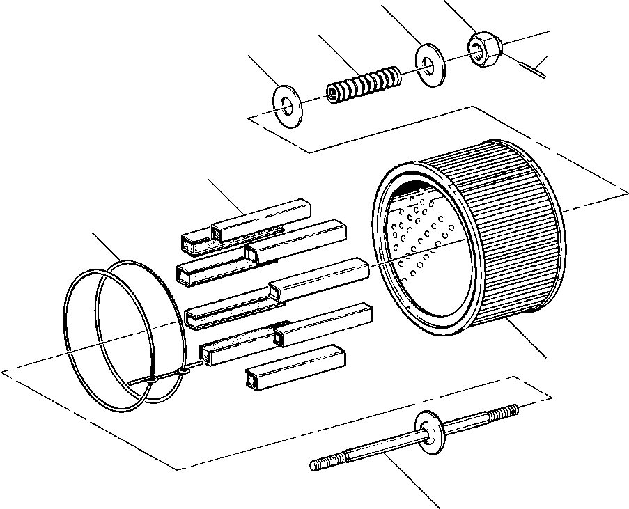 Фильтр 742 595 C92 KOMATSU