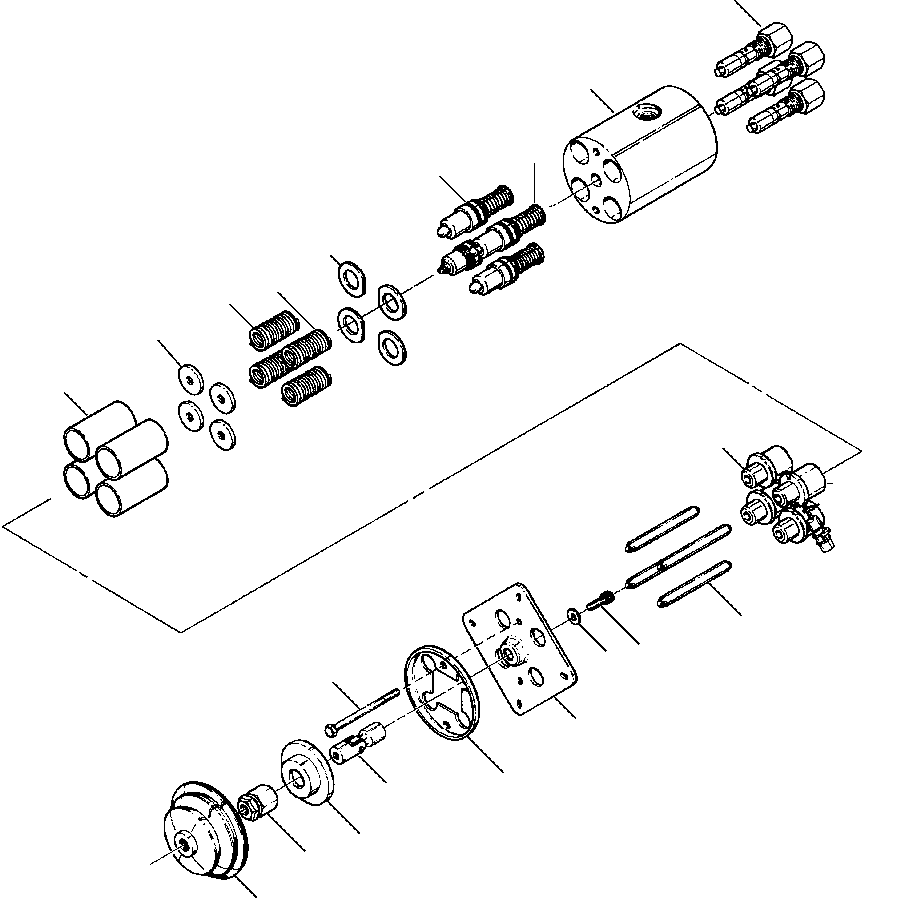 VALVE ASSEMBLY, BLADE PILOT 1297 689 H91 KOMATSU