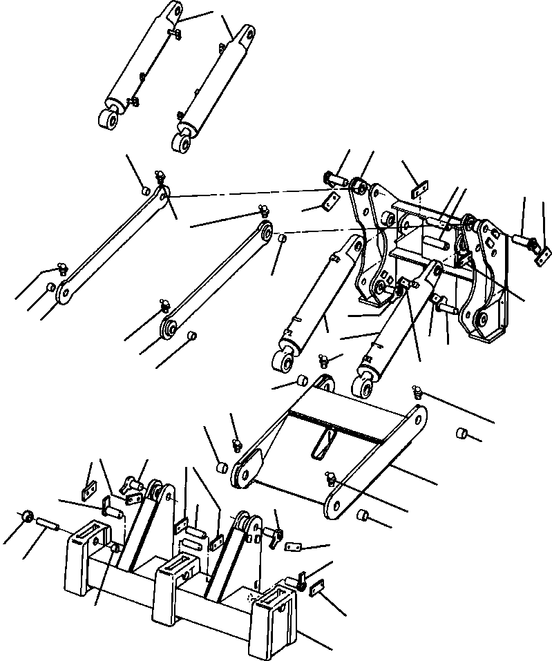 BUSHING, DRAFT FRAME 710 348 C2 KOMATSU
