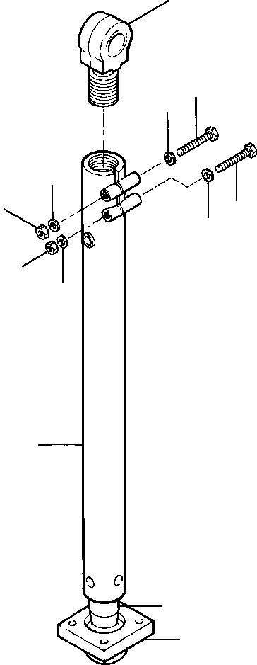 STRUT ASSEMBLY, DIAGONAL 734 906 C91 KOMATSU