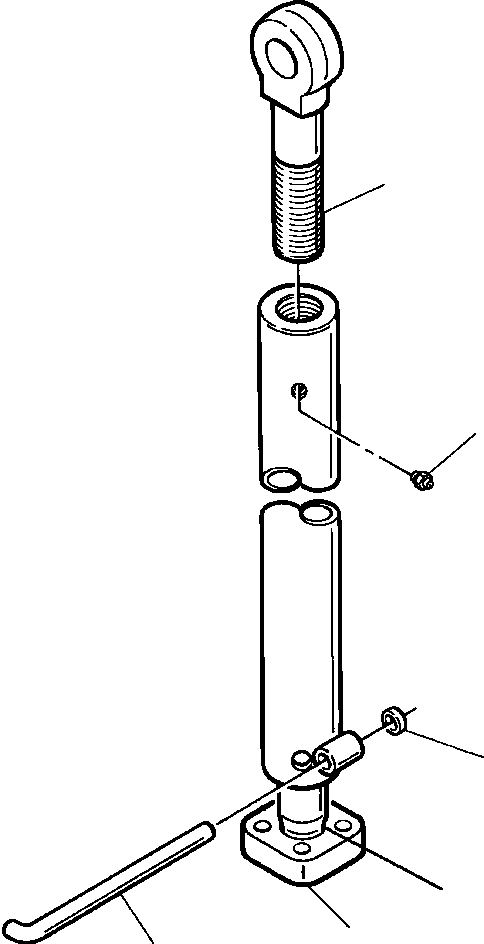STRUT ASSEMBLY, UPPER 628 854 C91 KOMATSU