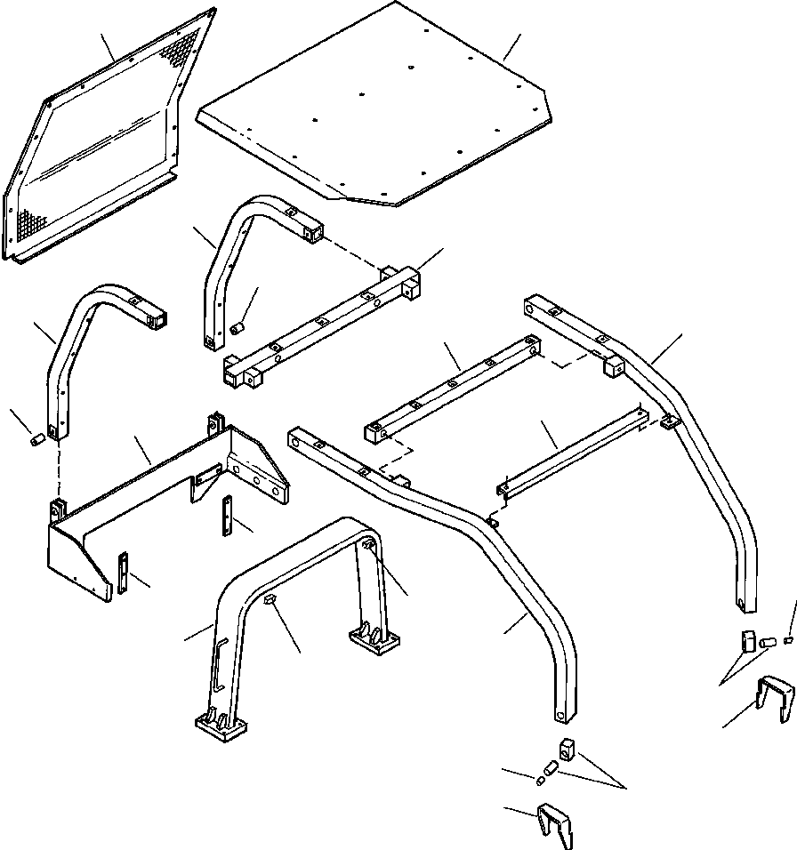 PLATE, SPACER 1311 910 H1 KOMATSU