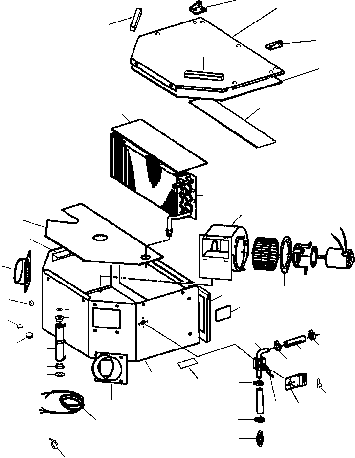 ASSEMBLY, HEATER/PRESSURIZER 1313 781 H92 KOMATSU