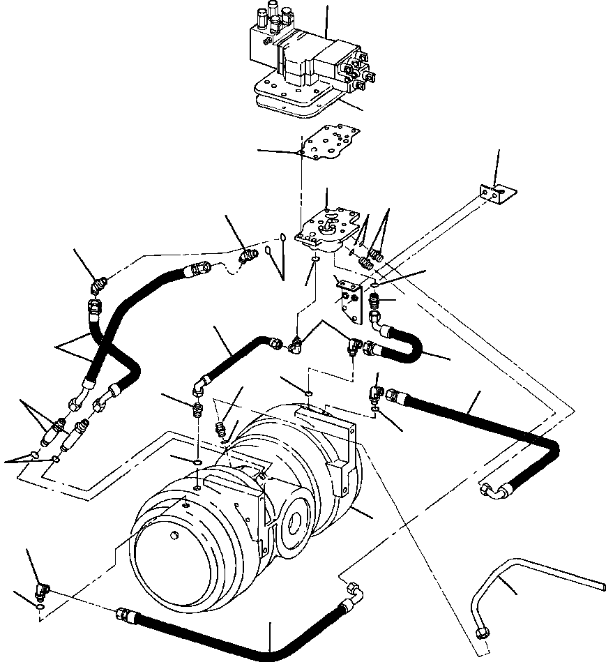 Шланг 742 932 C3 KOMATSU