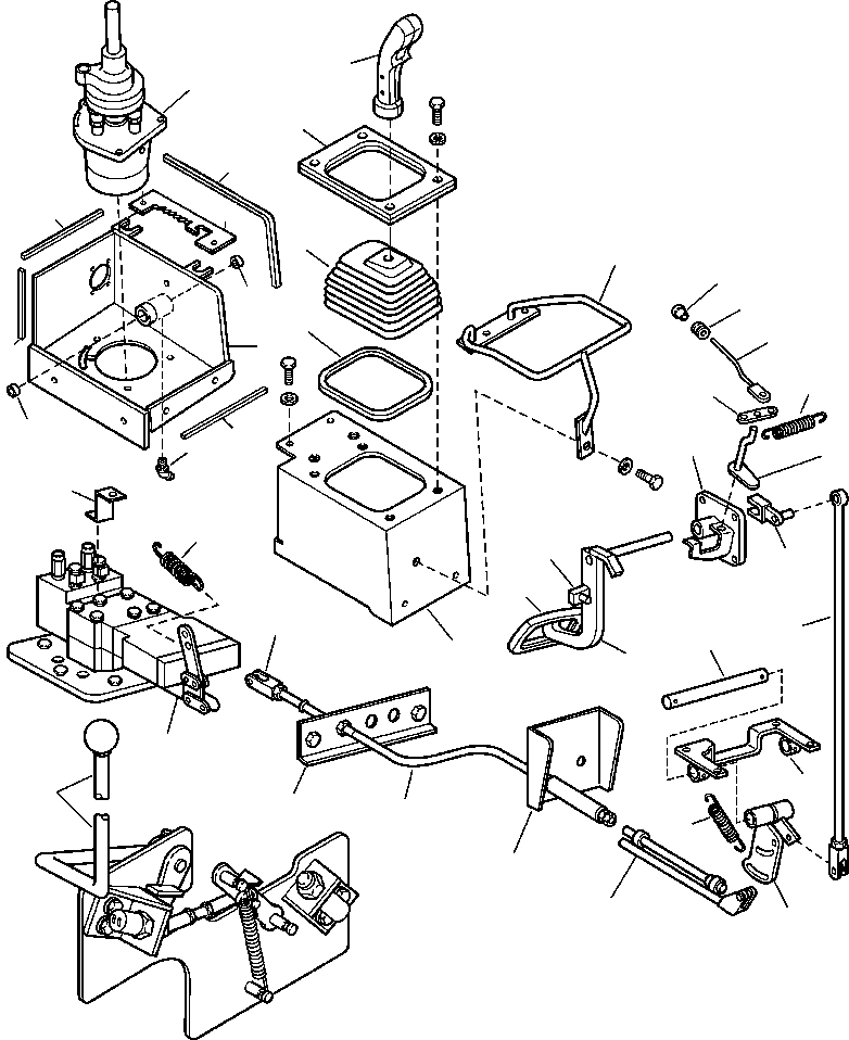 STEERING CONTROLS - STEER/TRANS 1316 421 H91 KOMATSU