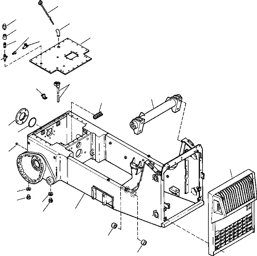 Переходник-редуктор 444 033 KOMATSU