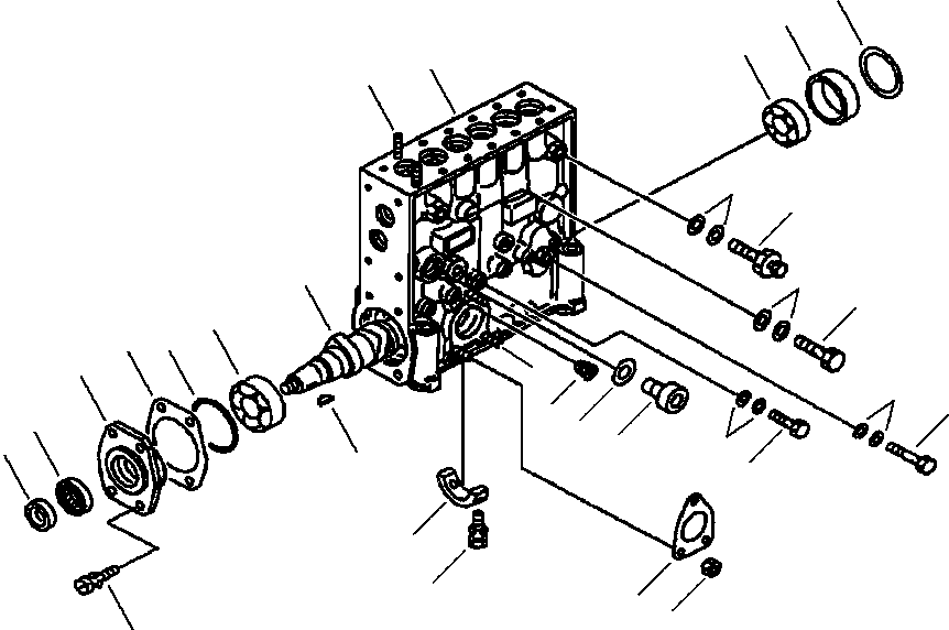 VALVE,OVER FLOW DK131424-7520 KOMATSU