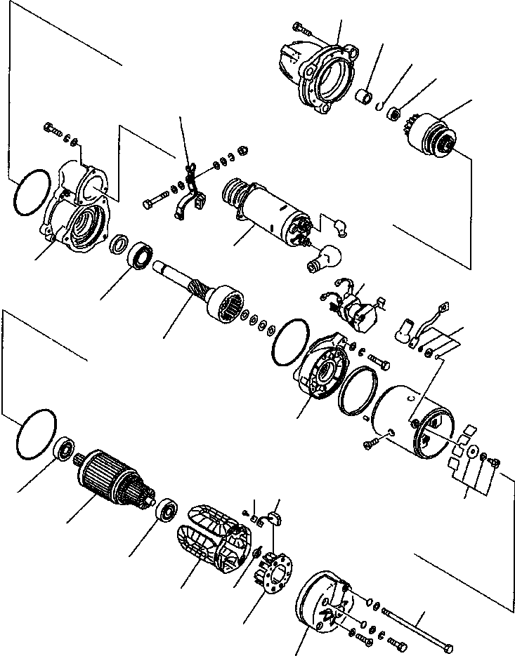Выключатель в сборе KD0-25000-7510 KOMATSU