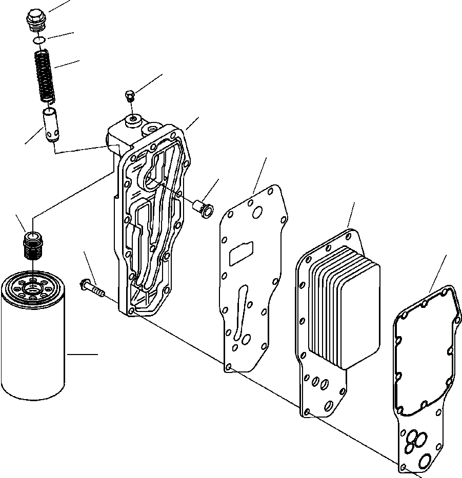 FILTER, OIL 6731-52-5130 KOMATSU