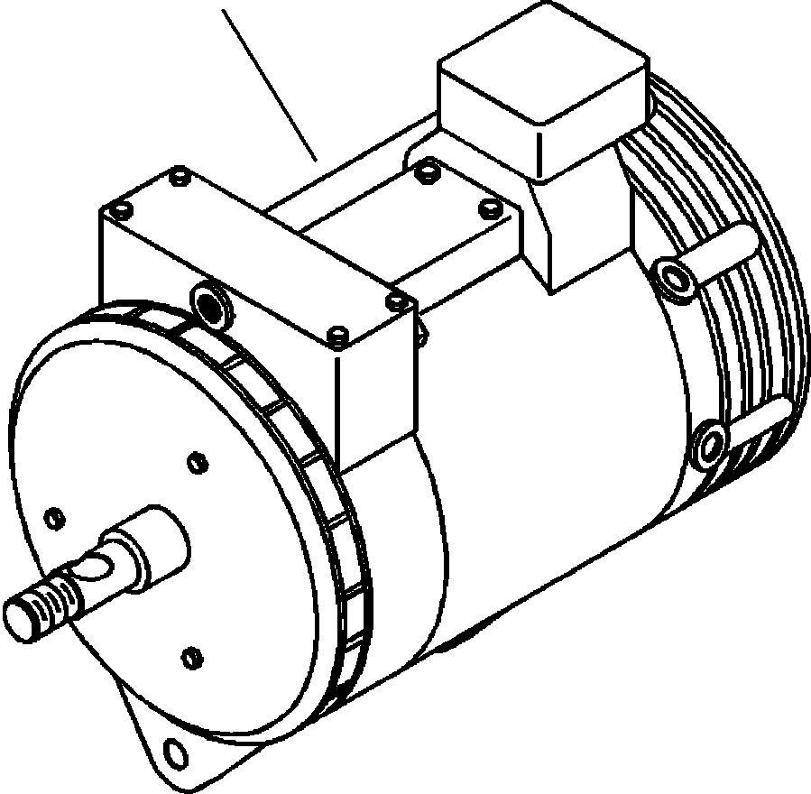 Генератор 4066253 KOMATSU