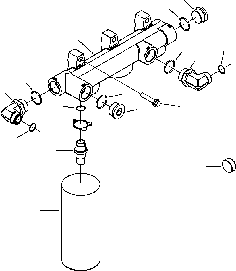 уплотнительное кольцо 145507 KOMATSU