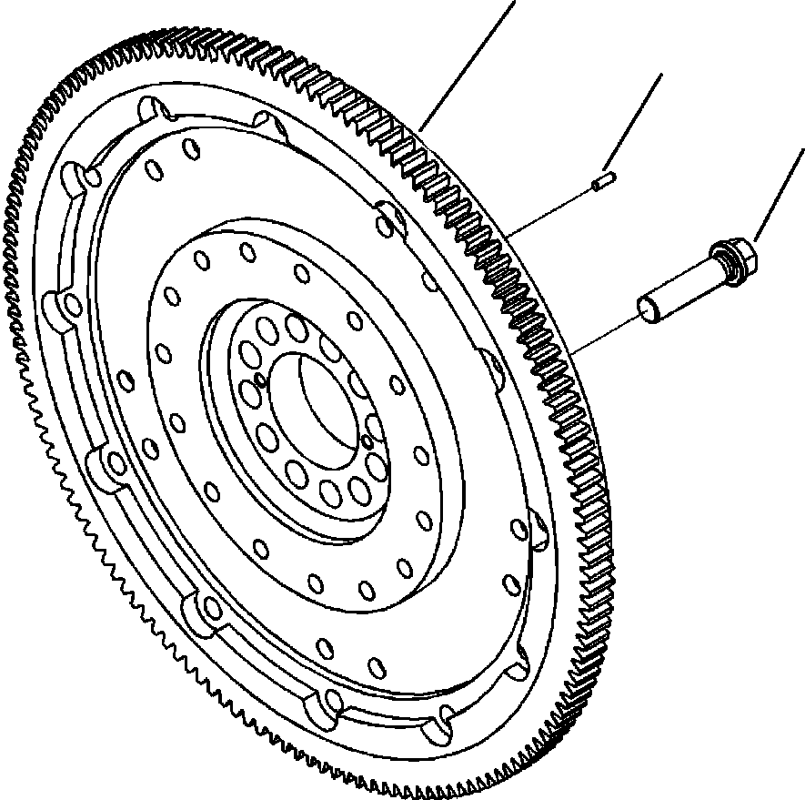 FLEXPLATE 3171332 KOMATSU