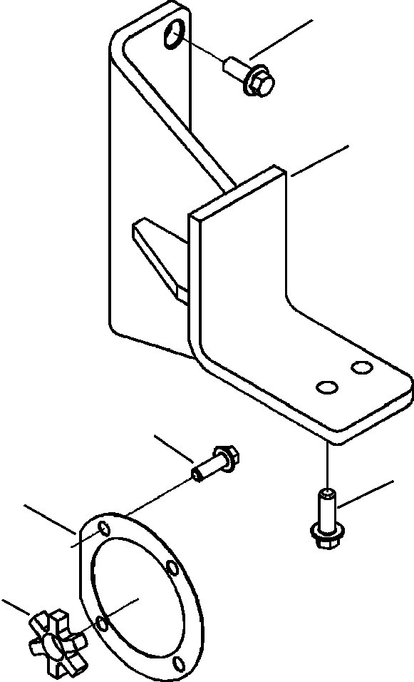 SPIDER, JAW COUPLING 3046200 KOMATSU