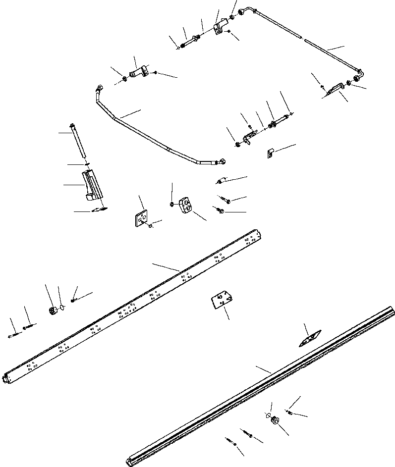 BOLT (M6-1.00x45) 3901937 KOMATSU