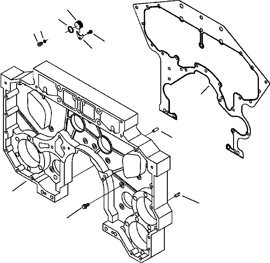 HOUSING, GEAR 4016512 KOMATSU