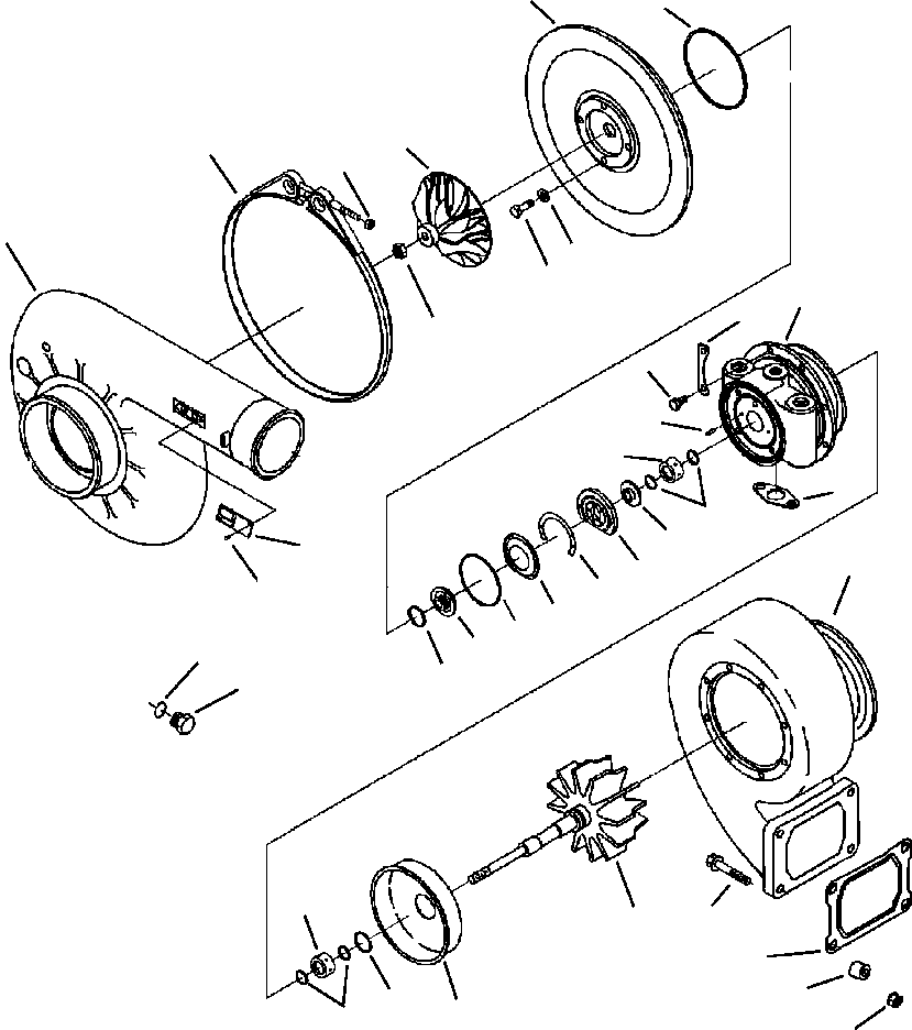 NUT (1/4 - 28 UNF) 3529372 KOMATSU