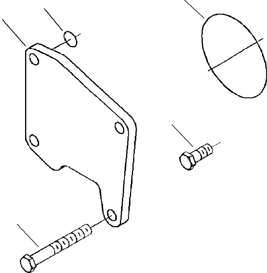 COVER, PLATE 6216-34-3630 KOMATSU