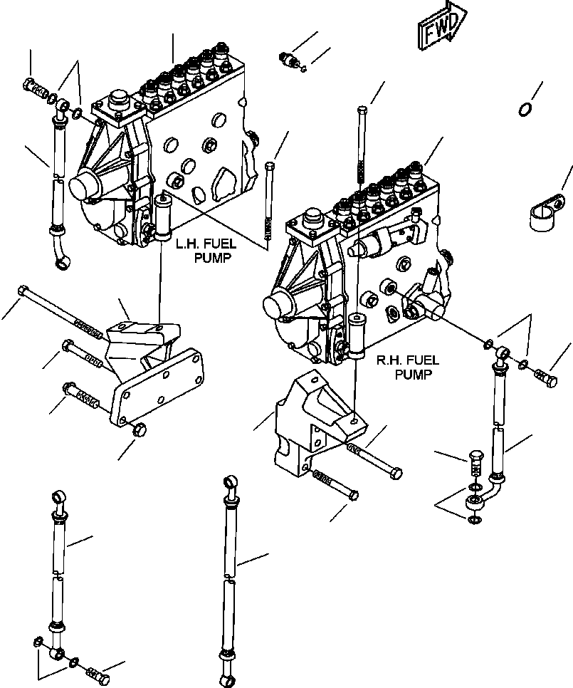 ADAPTER, PLAIN 6216-74-7350 KOMATSU