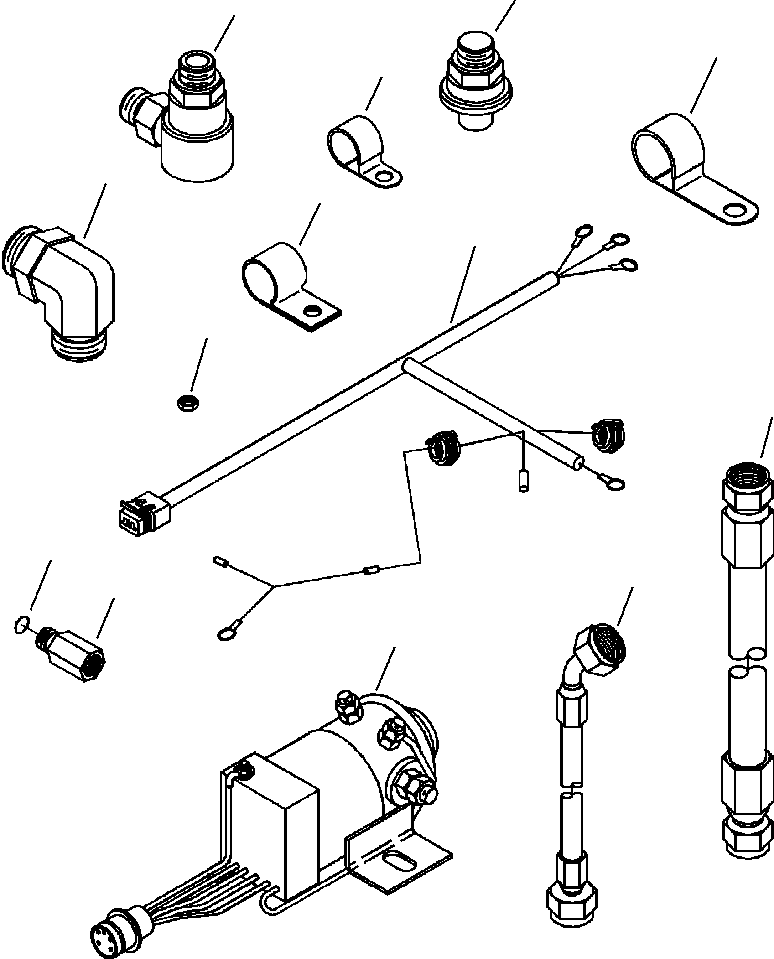 Обратный клапан 6216-54-6940 KOMATSU