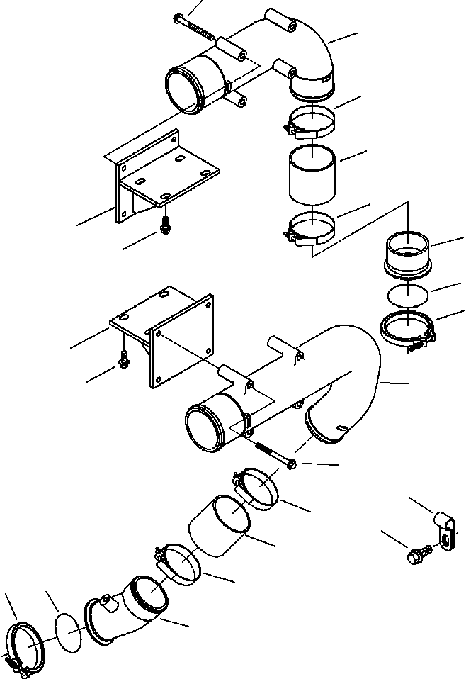 CONNECTION, AIR OUTLET 6216-11-663A KOMATSU